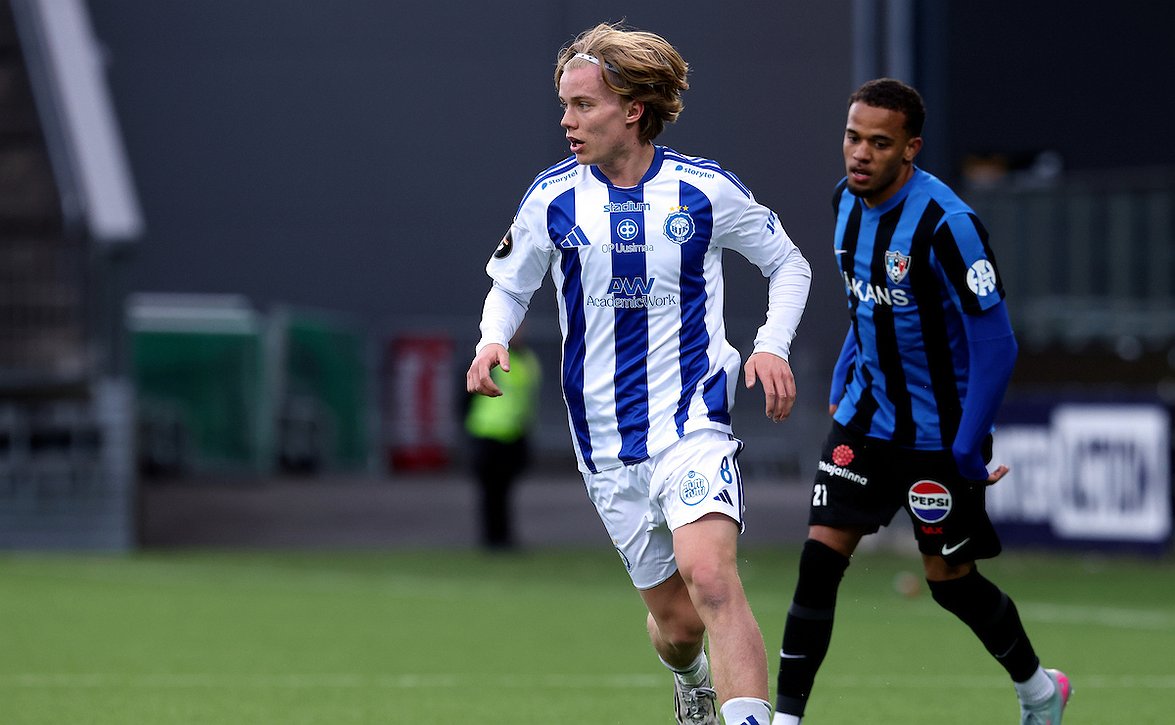 HJK:n Pyry Mentu viikkoja sivussa