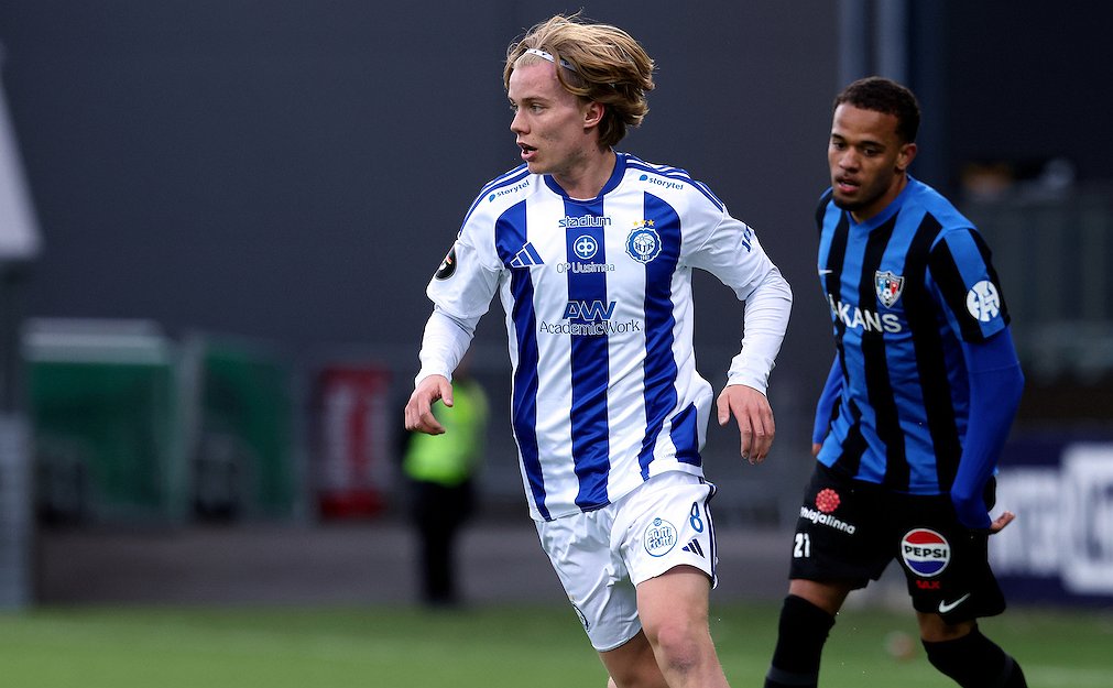 "Tässä on vielä seitsemän peliä jäljellä" - Pyry Mentu uskoo HJK:n nousevan mestaruustaistoon