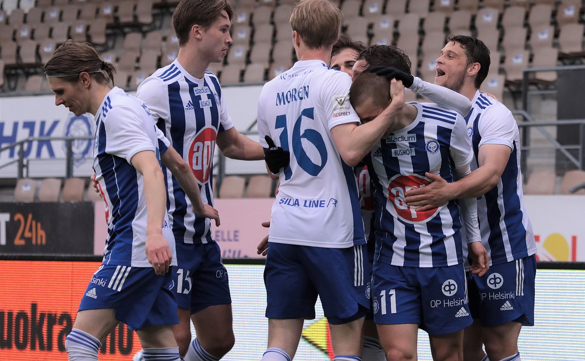 ​Veikkausliigan ottelu HJK – Ilves aikaistuu puolella tunnilla