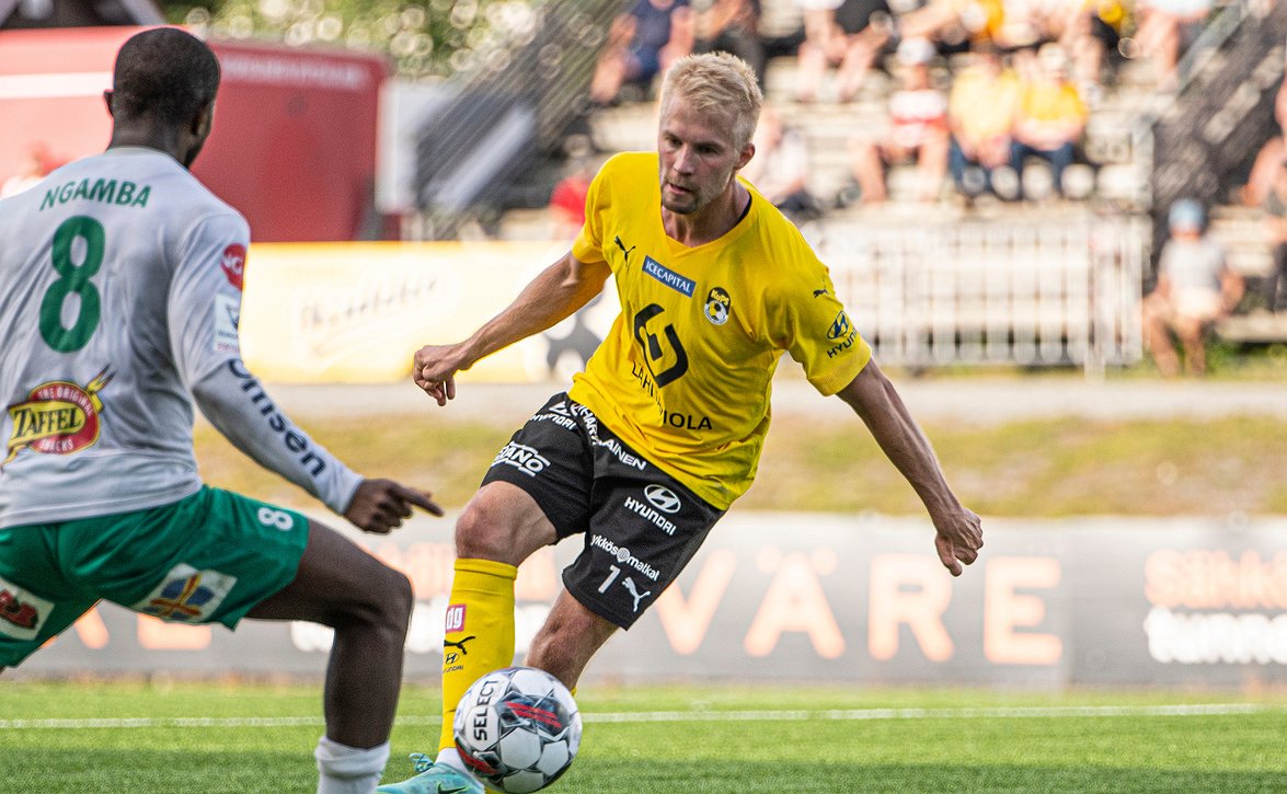Suomen Cupin finaali on KuPS:n Joona Vetelille uran ensimmäinen arvo-ottelu