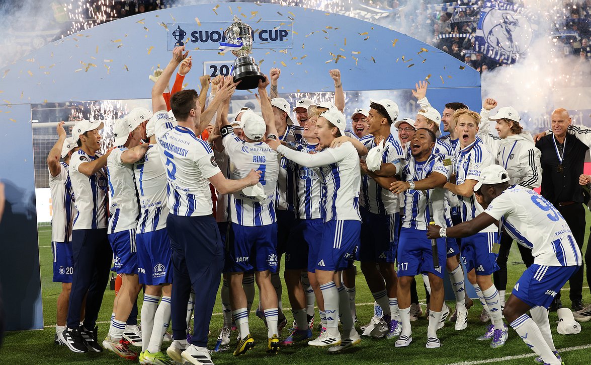 ​HJK on Suomen Cupin mestari 2025