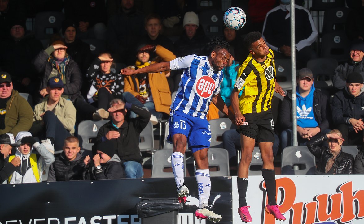 Honka-HJK päätti vaiherikkaan viikonlopun Veikkausliigassa