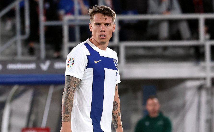 Robert Taylor jää sivuun Huuhkajista - Marcus Forss kysymysmerkkinä