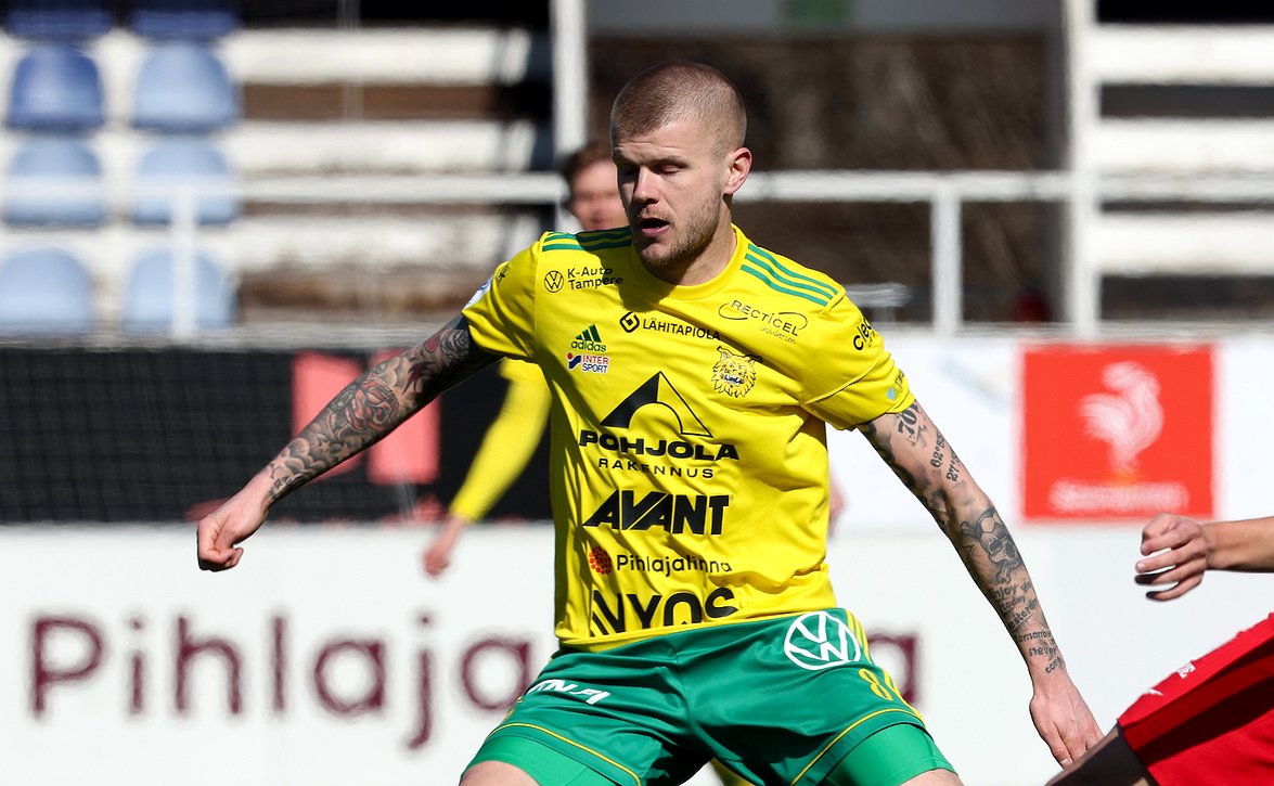 ​Ilveksen Petteri Pennanen Veikkausliigan kuukauden pelaaja huhtikuussa