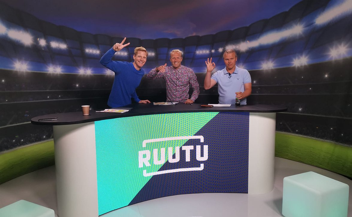 JIM:n ja Ruudun studio matkaa seuraavaksi OmaSP Stadionille
