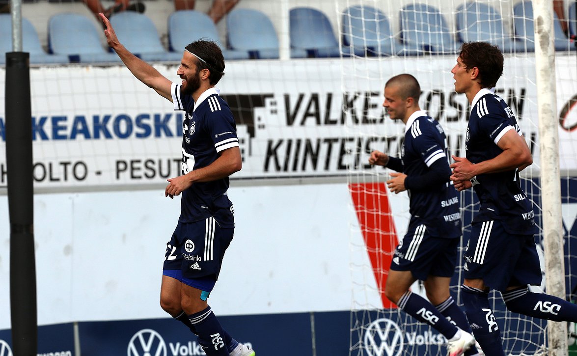 ​Veikkausliigakauden 150. maali nähtiin tiistaina – HJK:n Ferhan Hasani iski tasalukeman täyteen