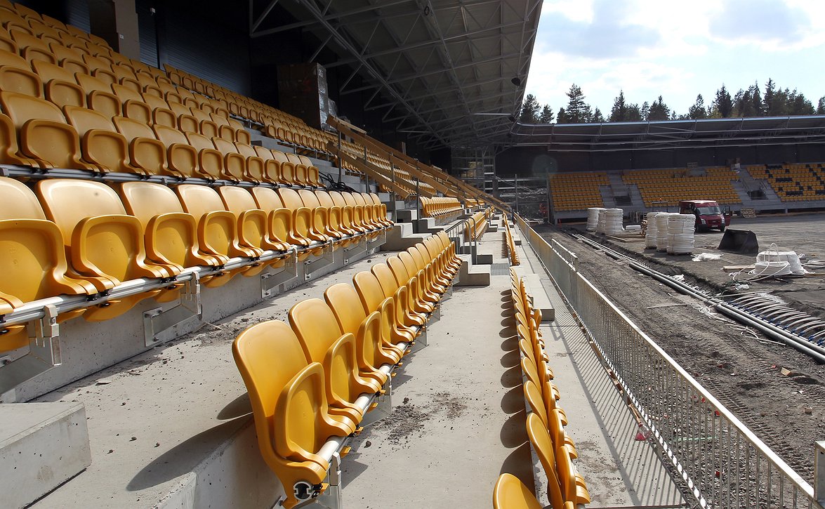 SJK pääsi ensi kertaa OmaSp Stadionille