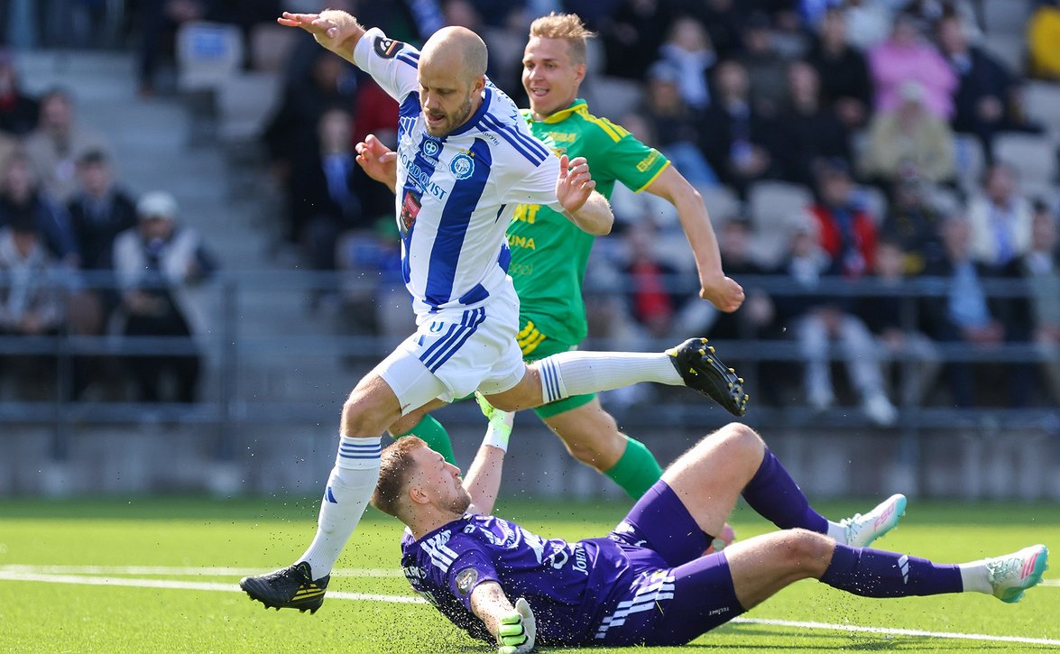 HJK ja Ilves pistejakoon (HJK-Ilves 2-2)