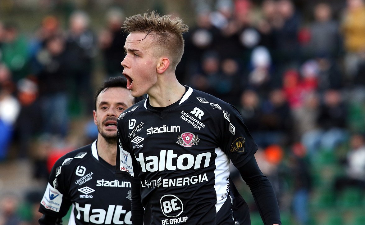 FC Lahden Tuominen Bate Borisovin testissä