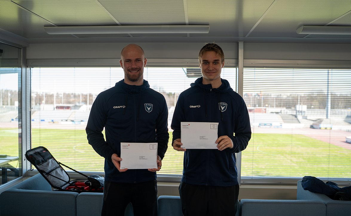 ​AC Oulun pelaajat rekisteröityivät Kantasolurekisteriin – Joukkue haastaa kaikki Veikkausliigajoukkueet