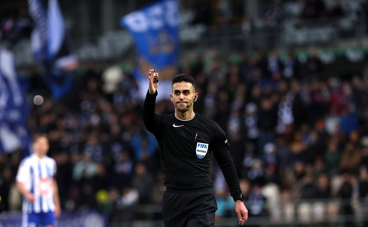 Reitalan ja Al-Emaran erotuomarinelikot U21-karsinnoissa 