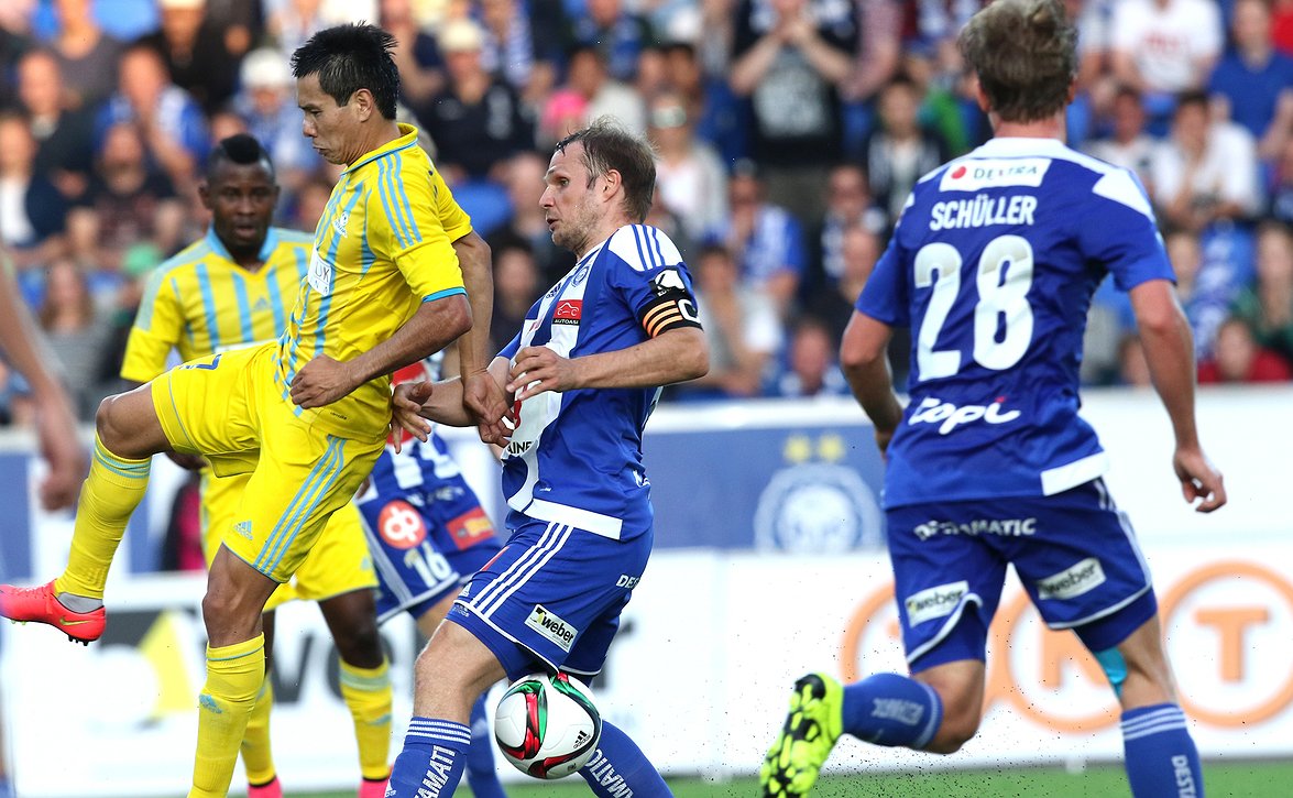 Krasnodar HJK:n vastustajaksi eurokentillä