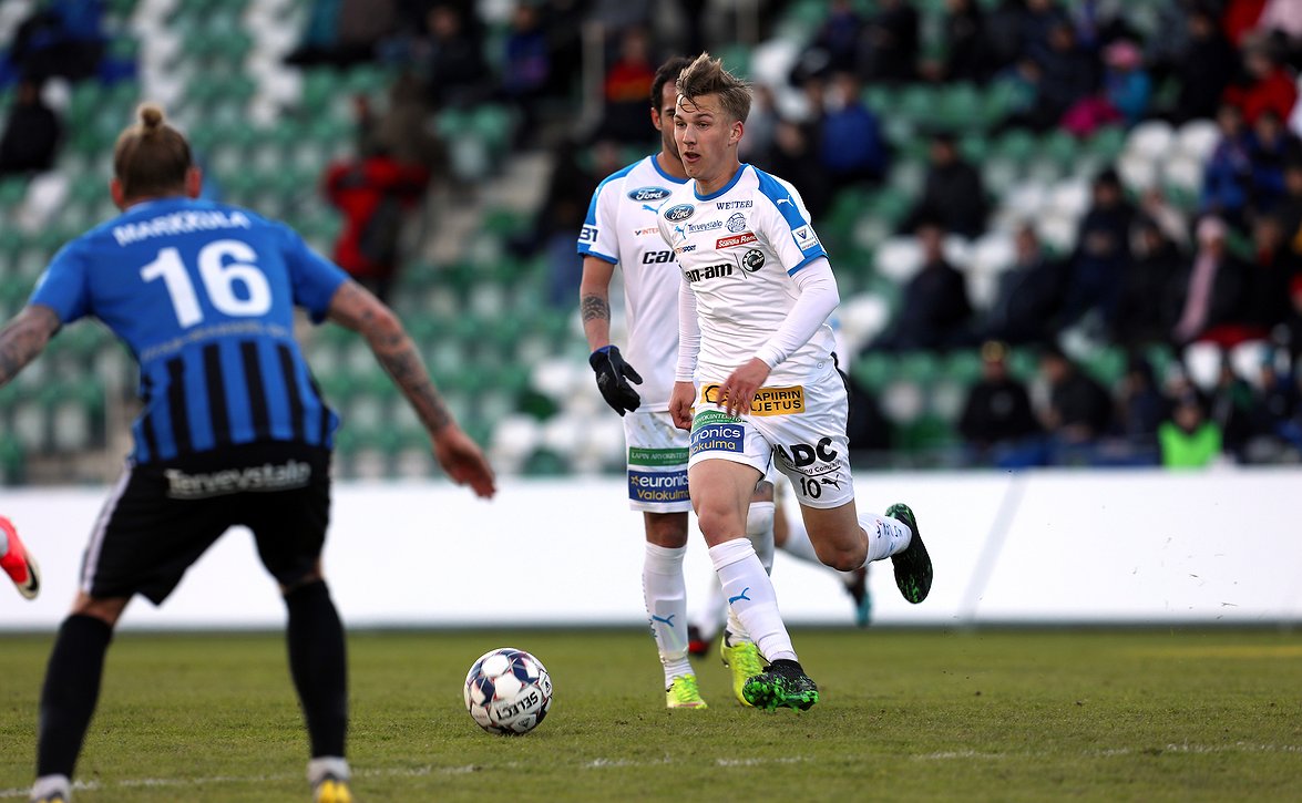 U21-maajoukkueen avauskokoonpano Tanskaa vastaan