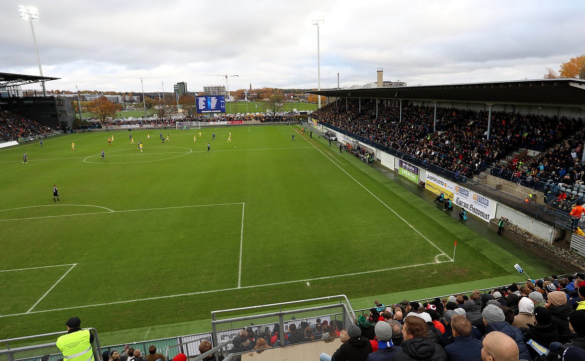 ​TS: Veritas Stadionin päätykatsomon rakentamisesta päätös torstaina