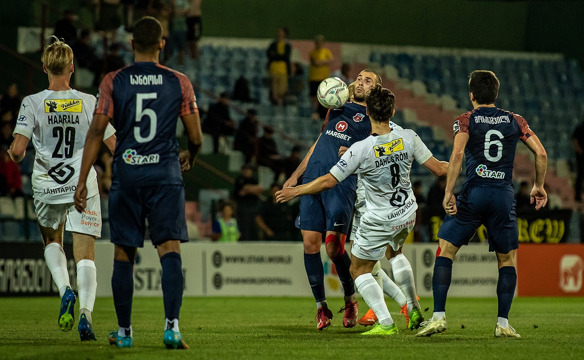 "Ehdottomasti yksi kovimmista peleistä" - KuPS puolusti jatkopaikan Georgiassa