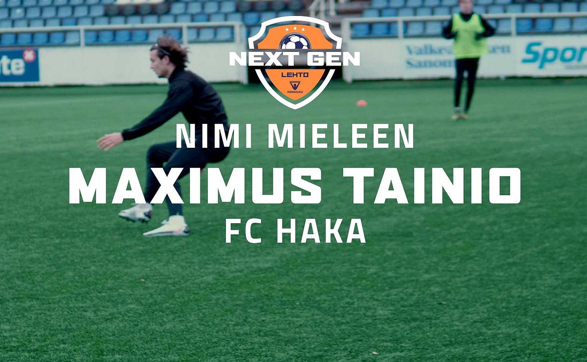 ​NextGen-ohjelmasarjan kolmas jakso: Maximus Tainio - Isänsä opissa