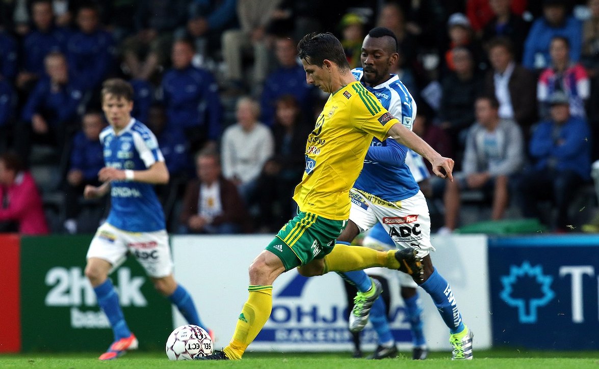 Marco Matrone hyvin esillä juhlapelissään