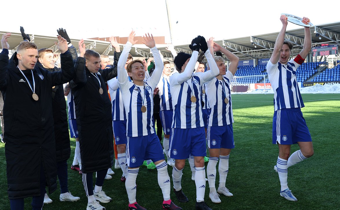 "Olimme mielestäni tuon verran parempia" - HJK-luotsi Koskela näki Liigacup-voiton ansaittuna