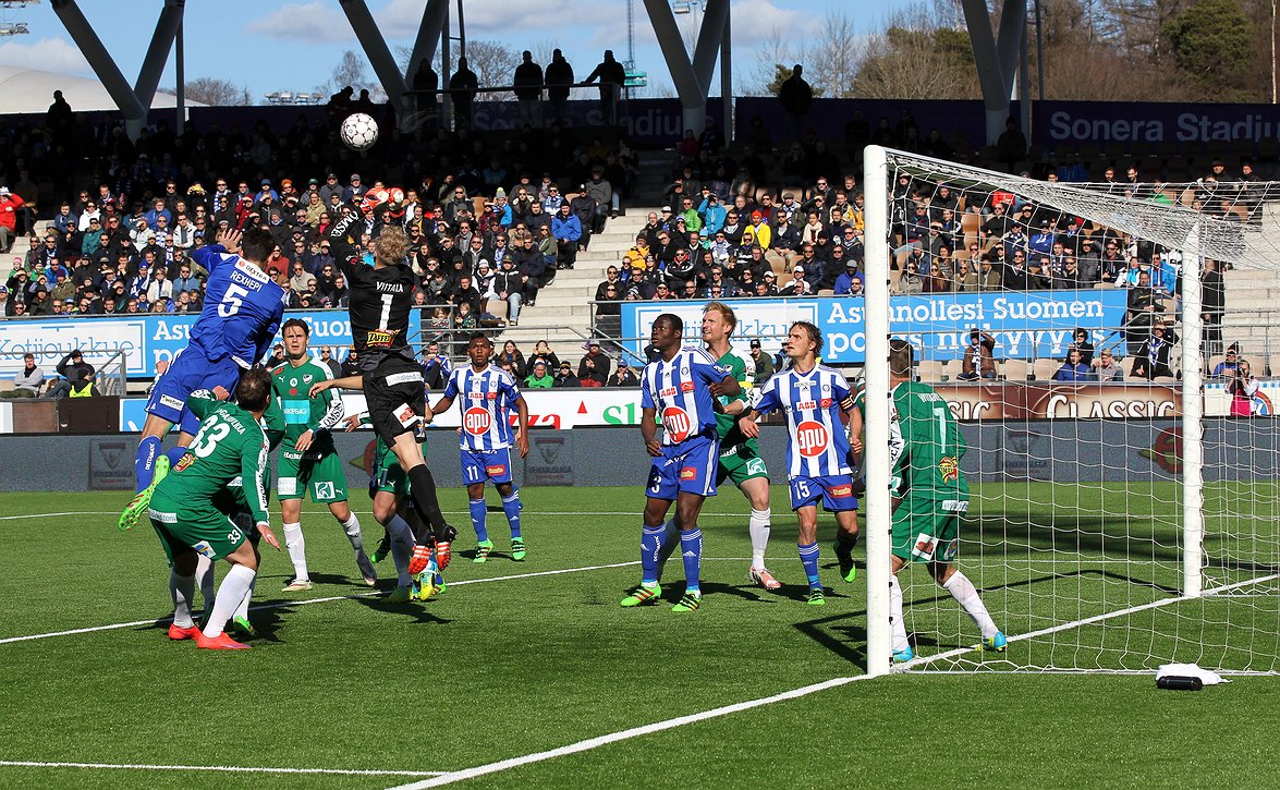 HJK:n Halme harmitteli hukattuja paikkoja