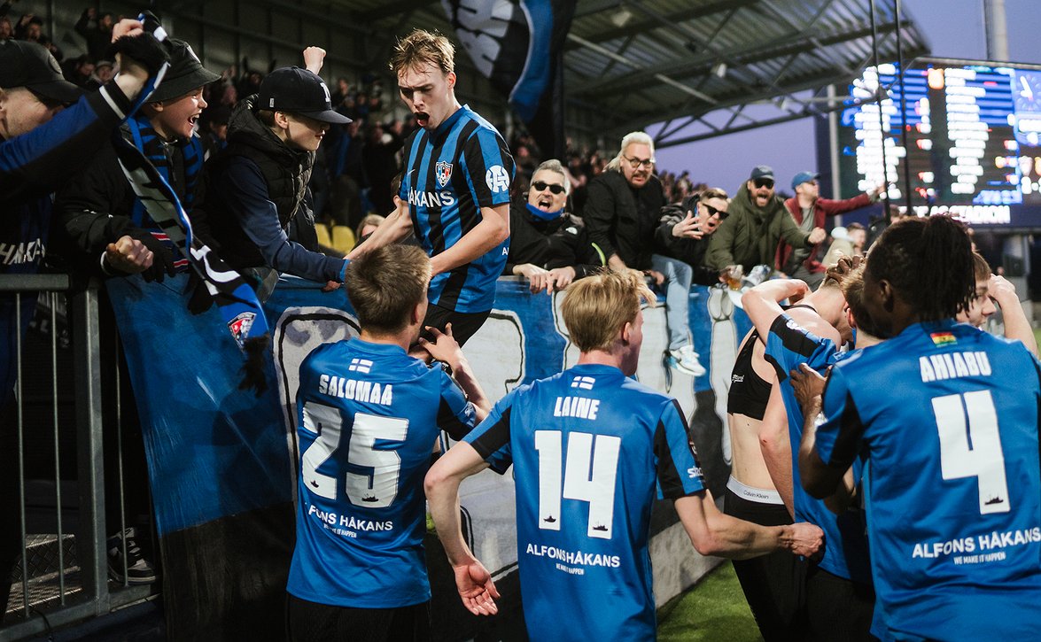 Tuleeko Maarianhaminasta sinimusta? - Inter saamassa monisatapäisen fanijoukon IFK Mariehamn -otteluun