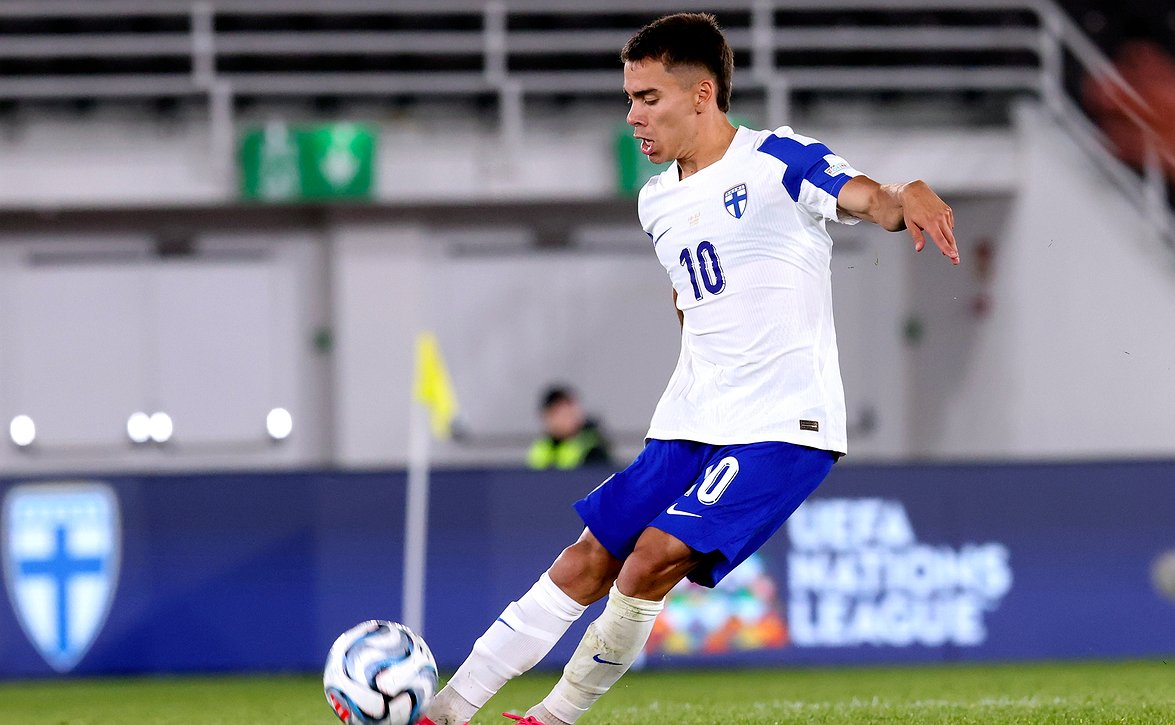 ​Leo Walta osui kahdesti – Huuhkajat nousi voittoon Albaniasta