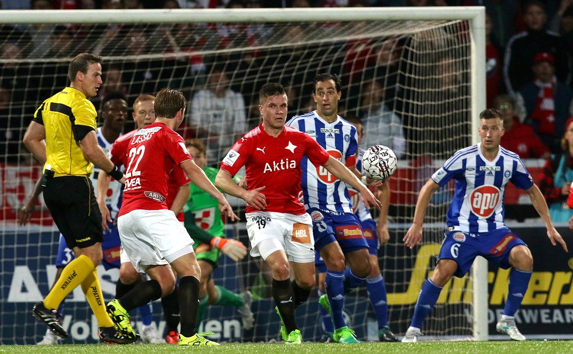 Stadin derby päättyi HJK:n juhliin (HJK-HIFK 2-1)