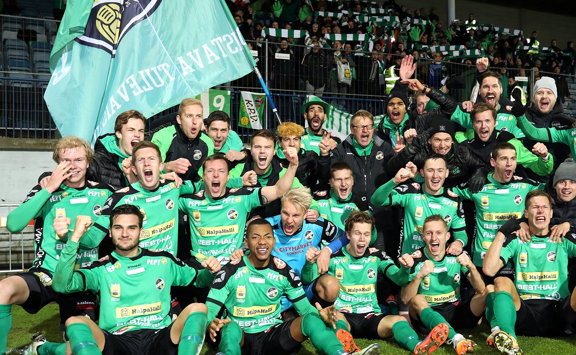 ​KPV ponnistaa Veikkausliigaan sijalta 39. – maratontaulukossa
