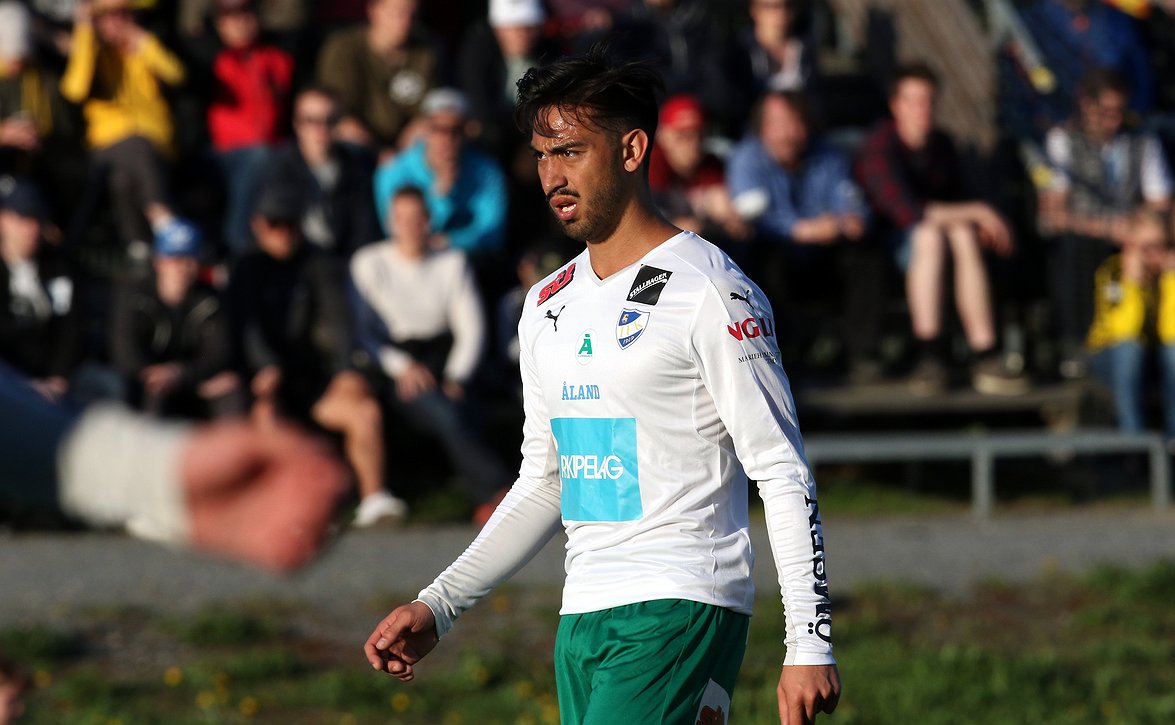 ​IFK Mariehamnin Amin Nazarille maajoukkuekutsu