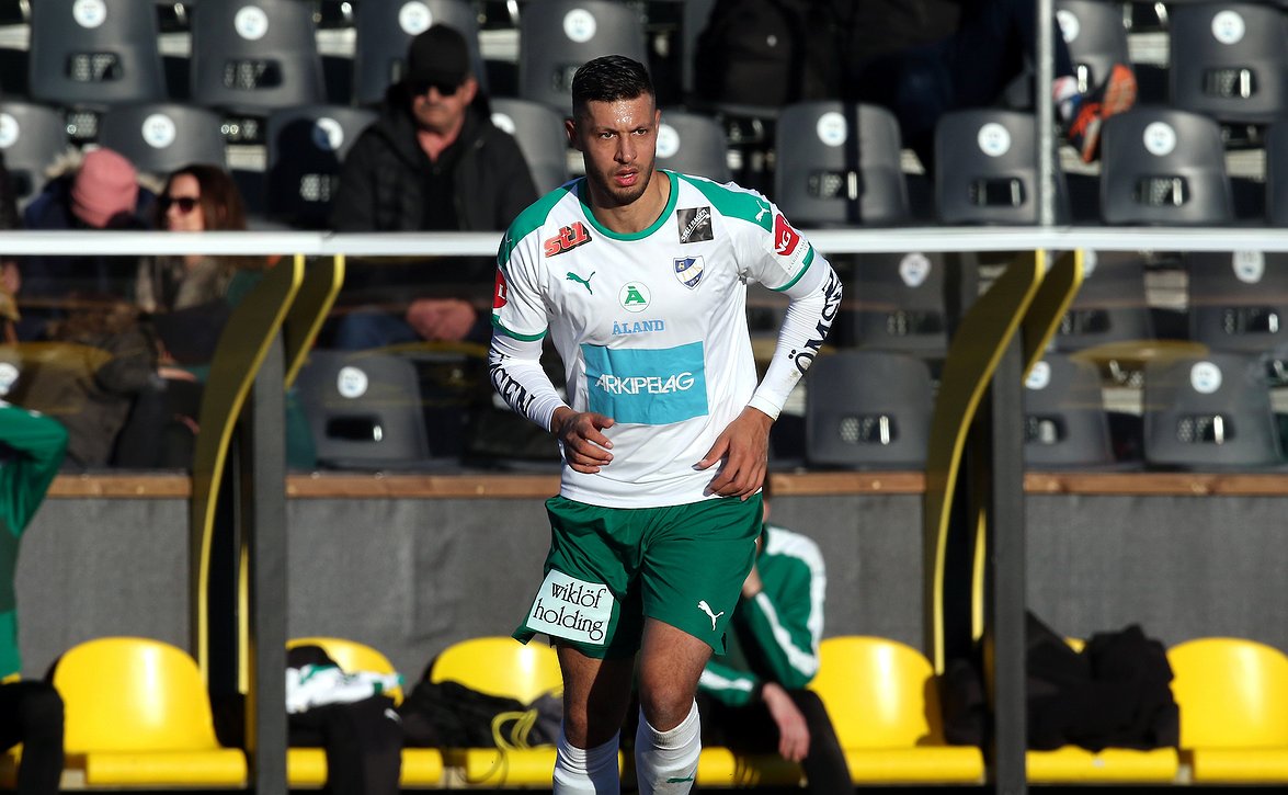 ​IFK Mariehamnin kolmikko lauantaina FC Ålandin riveissä