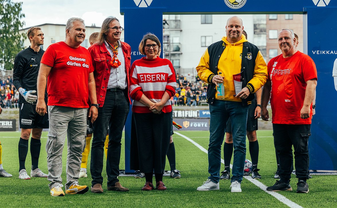 ​Union Berlinin fanit palkitsivat KuPS:n kannattajaystävällisenä isäntänä