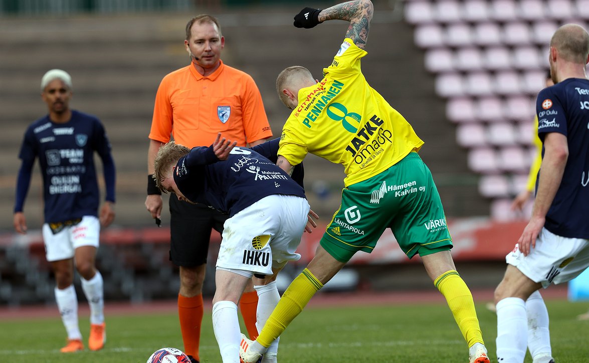 AC Oulu nousi voittoon Ratinassa (Ilves-AC Oulu 1-2)