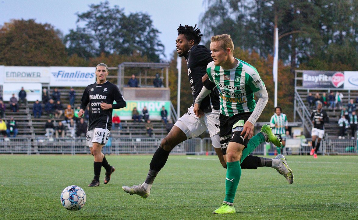KTP kaatui saappaat jalassa (KTP - FC Lahti 1-2)