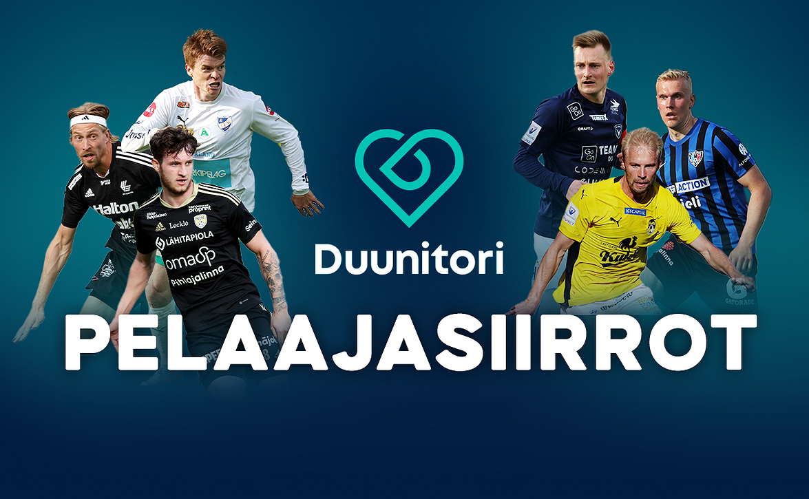 ​Uusi tapa löytää – Duunitori ja Veikkausliiga kokoavat siirtouutiset yhdelle sivulle