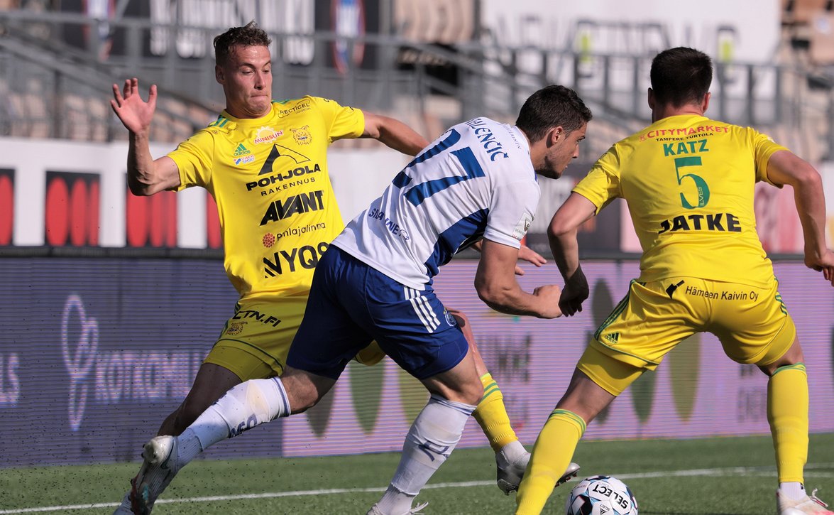 HJK jatkaa voittokannassa (HJK - Ilves 2-1)