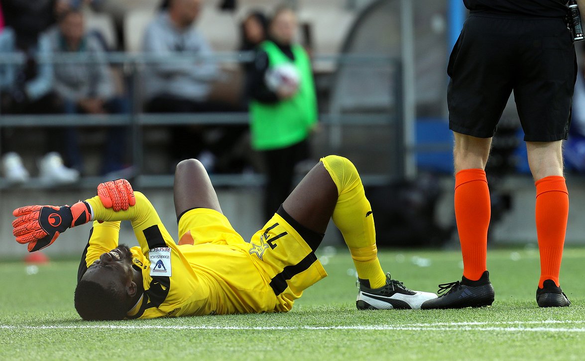 IS: HIFK:n maalivahti Origi "huomattavan ajan" sivussa