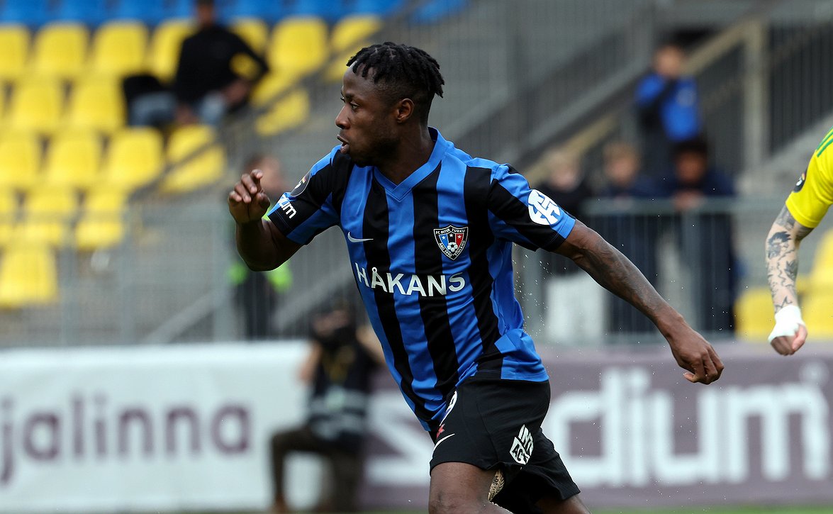 ​FC Interin Dimitri Legbo Veikkausliigan kuukauden pelaaja lokakuussa