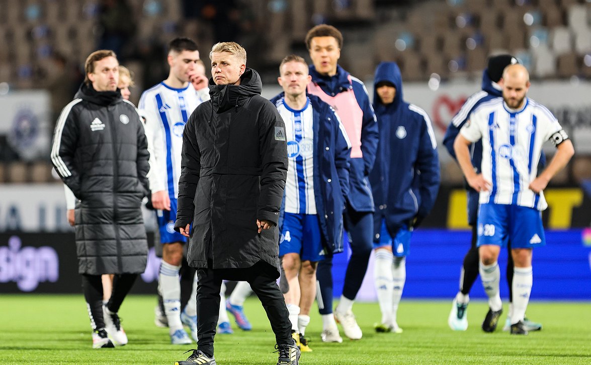 HJK:n johto suli karvaaseen tappioon - "Hirveästi mitään positiivista ei liiku mielessä"