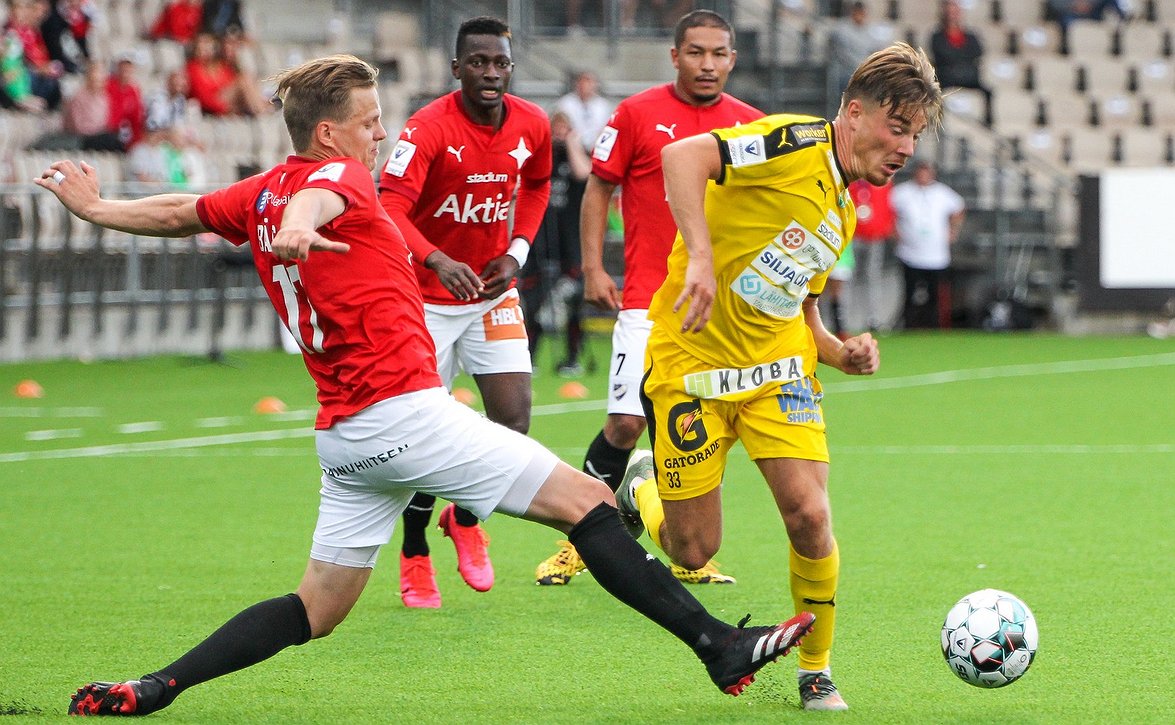 ​Veikkausliigakierros sunnuntaina ja maanantaina takana