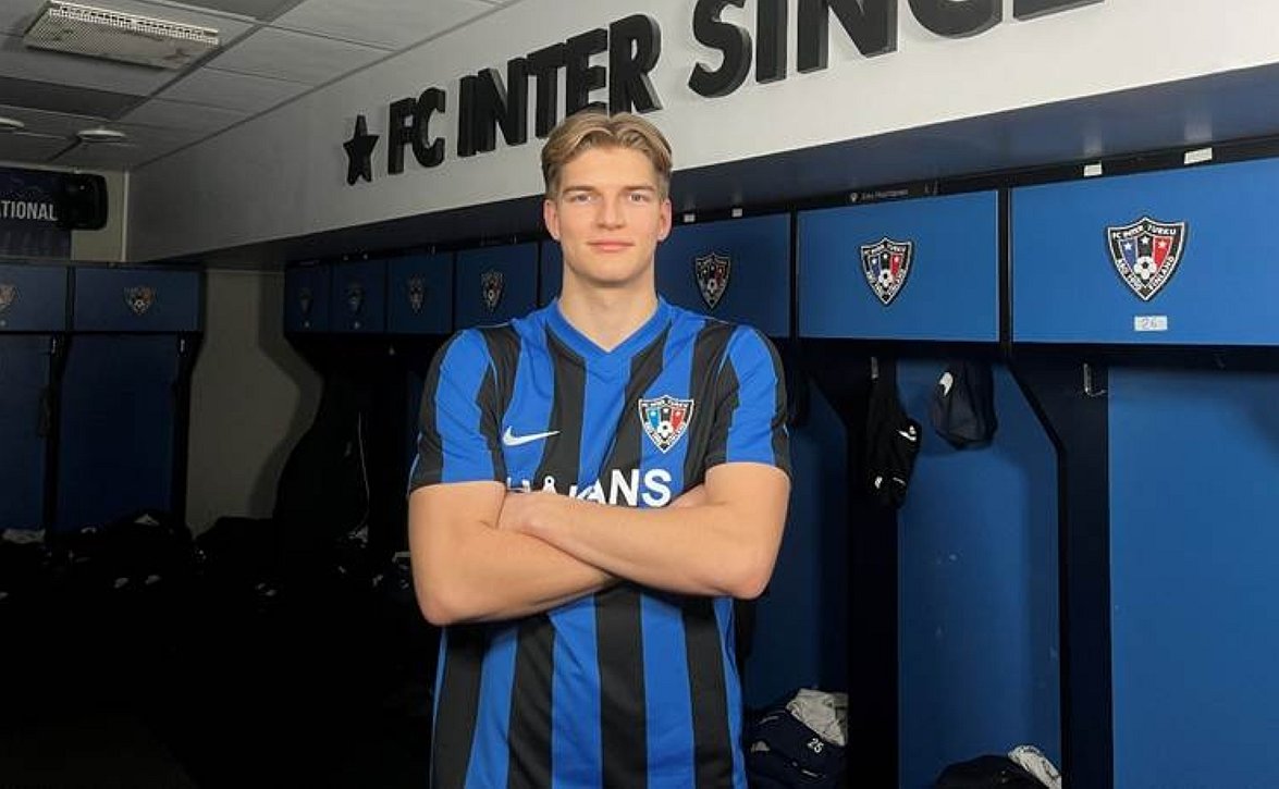 Poikien maajoukkuetoppari Axel Sandler Interiin - "Täyttää kaikki modernin topparin vatimukset"