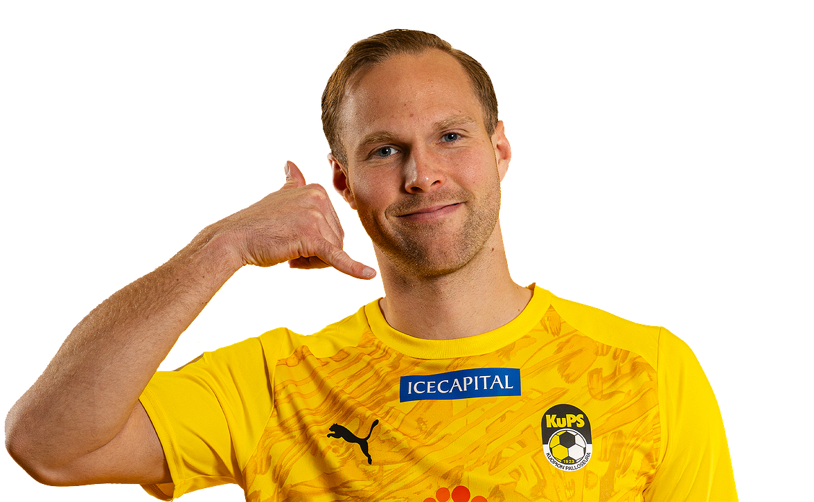 "En koe paineita maalinteosta" - KuPS:n Gustav Engvall uskoo kovaan työmoraaliin