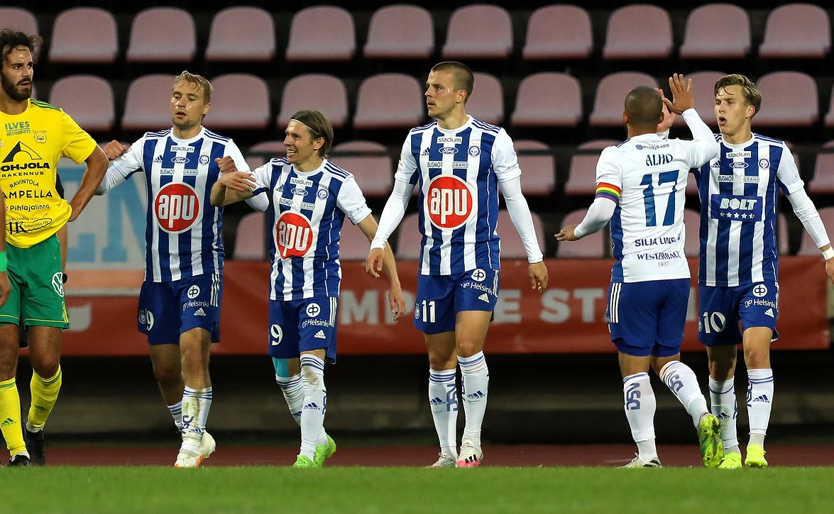 Viikonlopun ​Veikkausliigakierros päätökseen