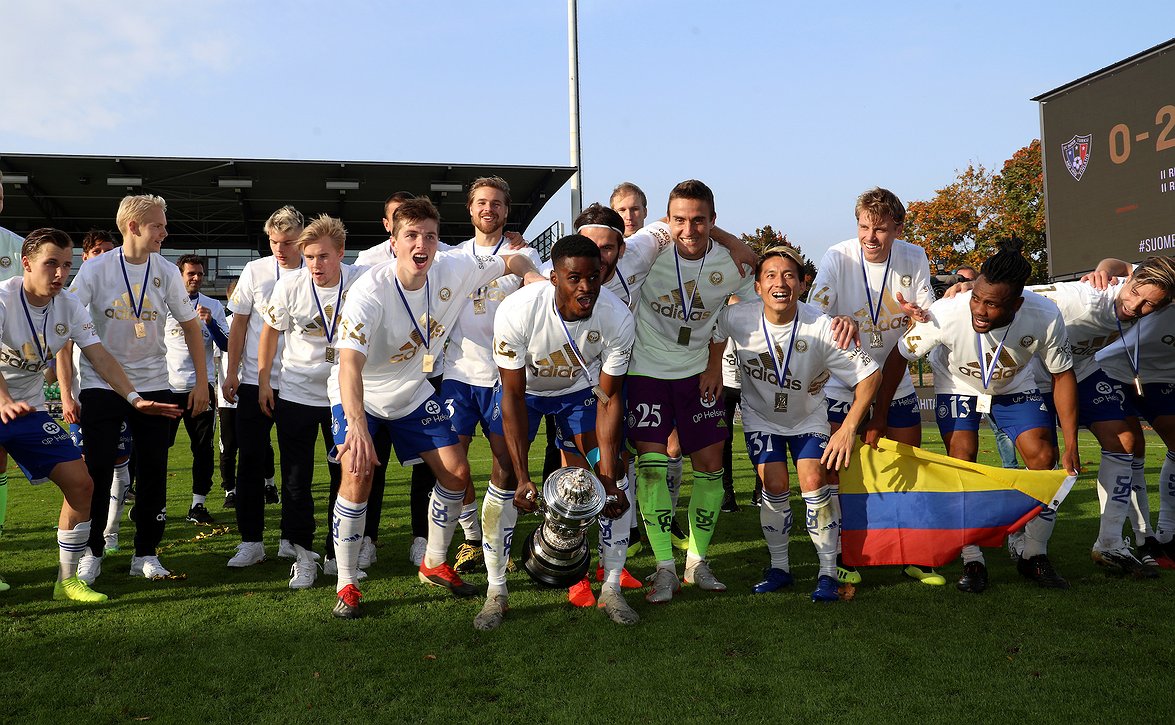 "Ei ollut helppo peli" - HJK:n kokenut Markus Halsti riemuitsi cup-mestaruudesta
