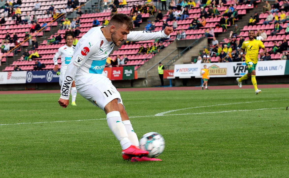 IFK Mariehamn ja Haka pistejakoon maalijuhlissa (IFK Mariehamn-FC Haka 2-2)