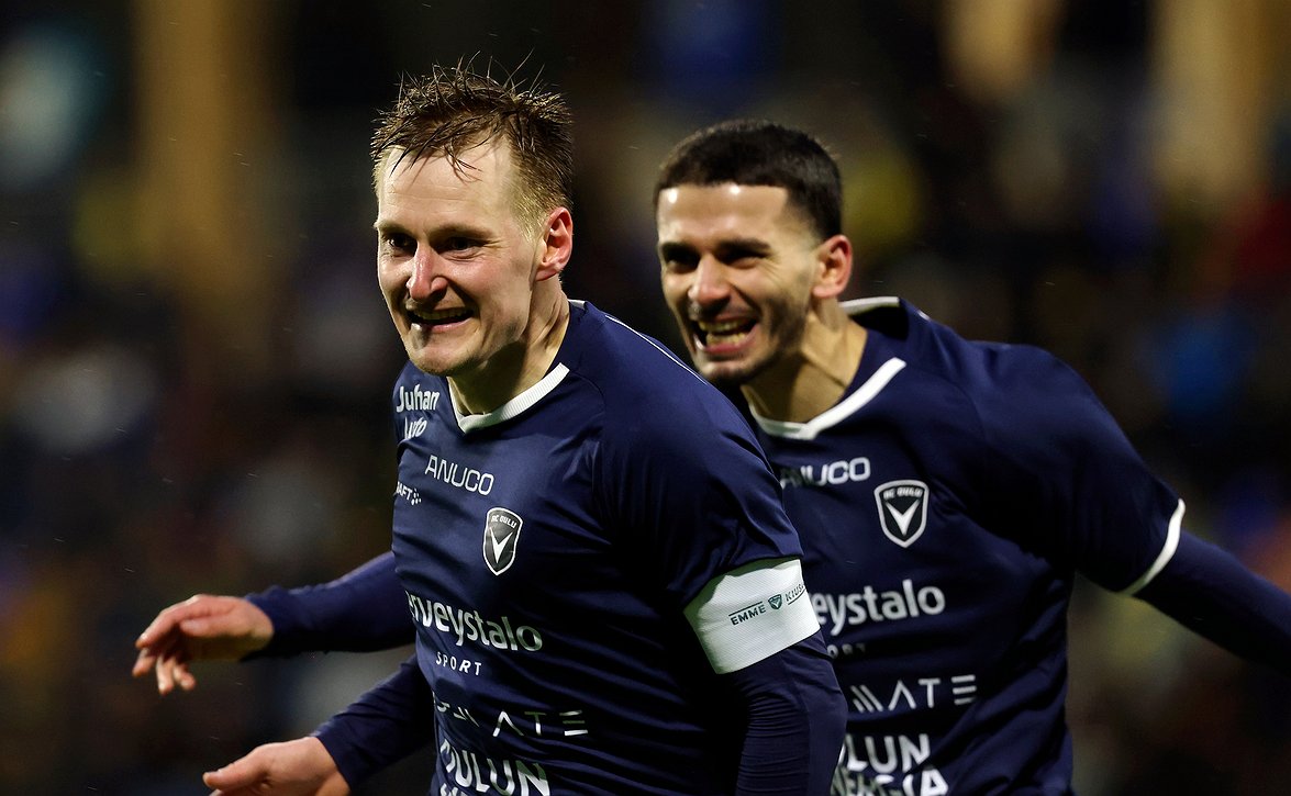 AC Oulu nousi sarjataulukon kärkeen (AC Oulu-KuPS 2-0)