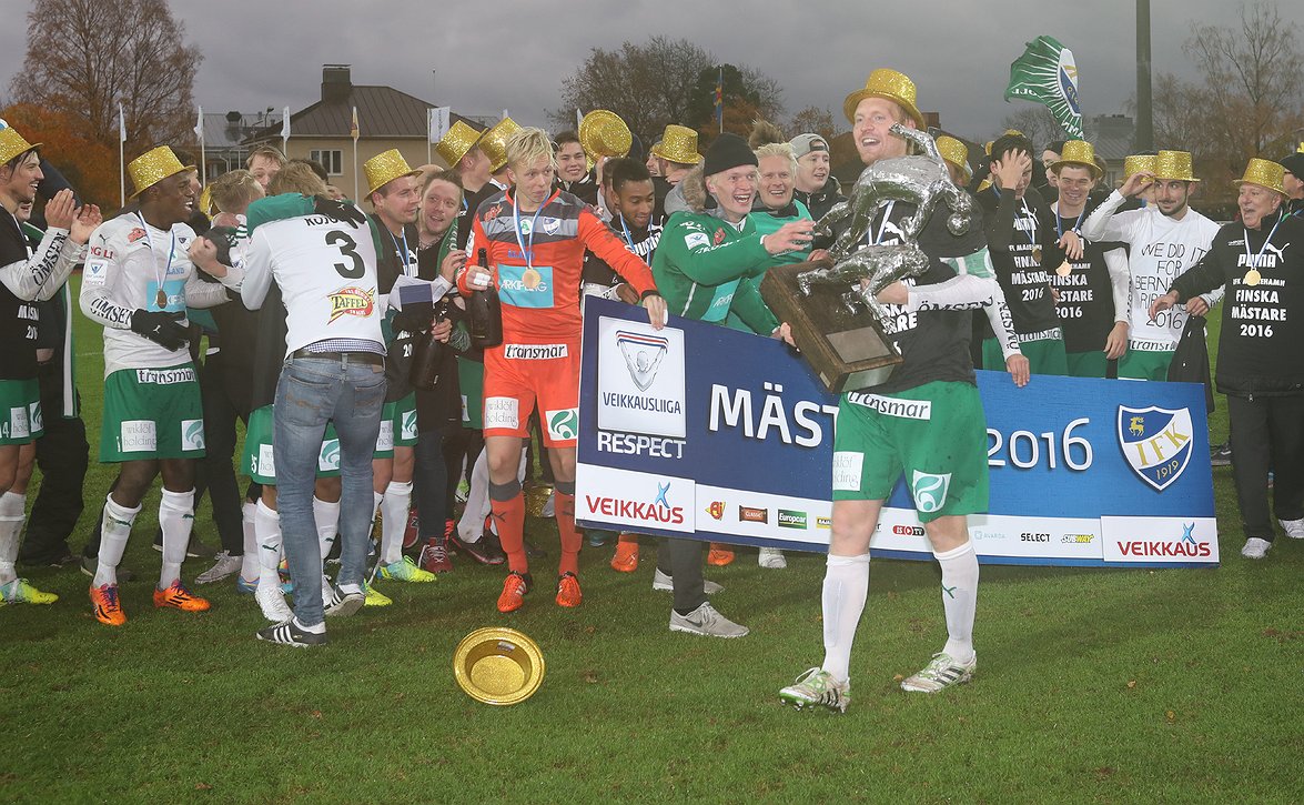 ​IFK Mariehamnin mestaruus ehdolla Vuoden urheiluteoksi