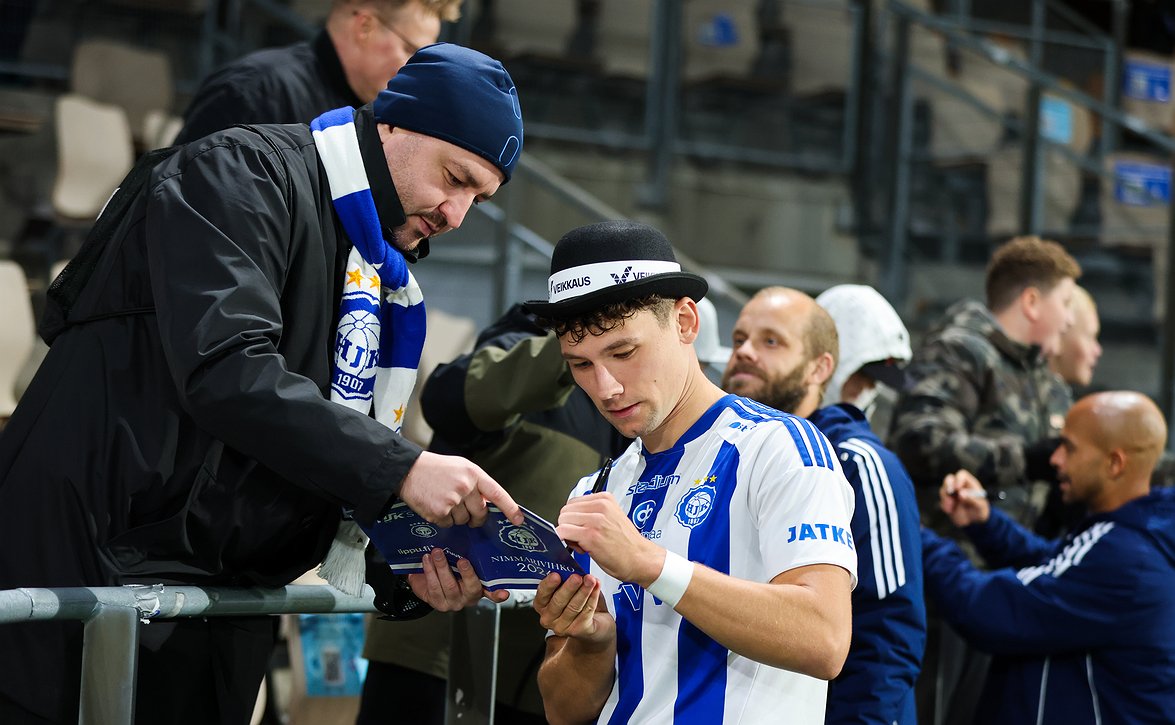 HJK jyräsi komeaan voittoon - "Totta kai olen tosi iloinen"