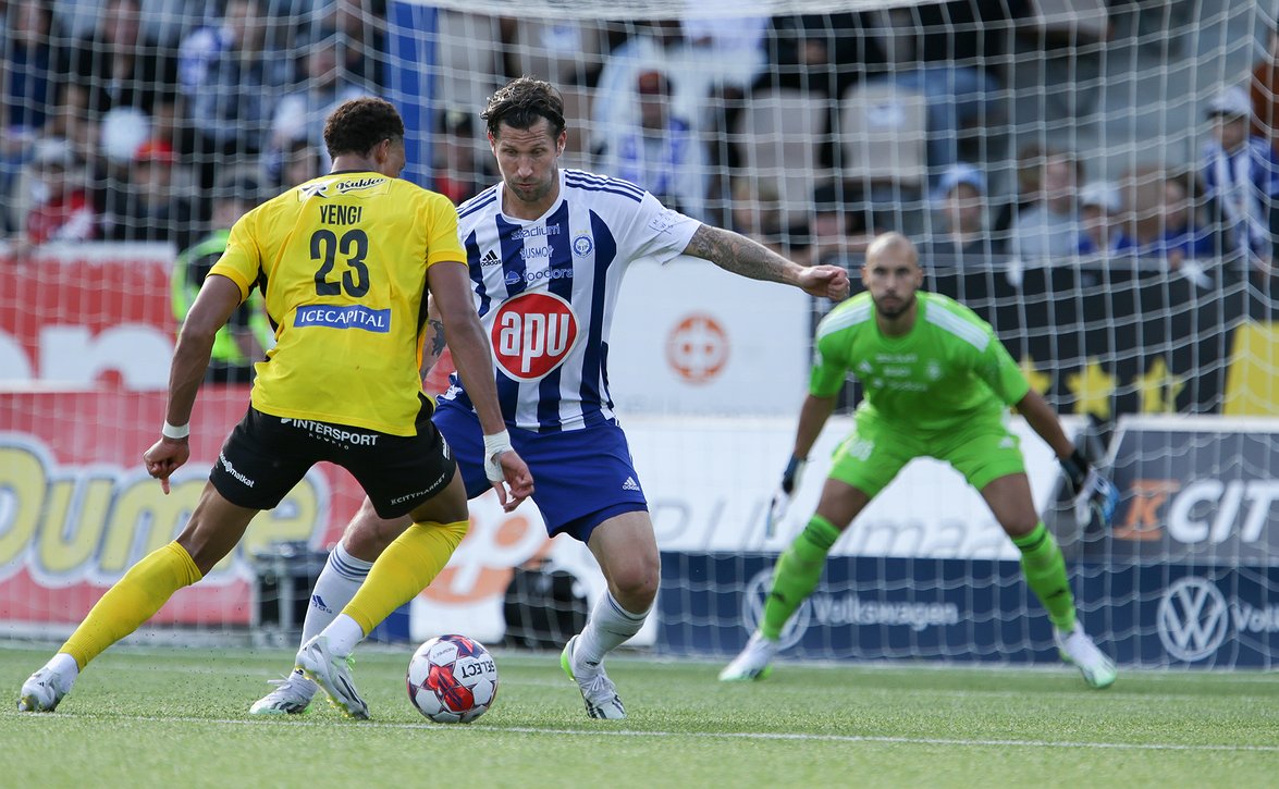 HJK sinetöi runkosarjan ykkössijan (HJK-KuPS 2-2)