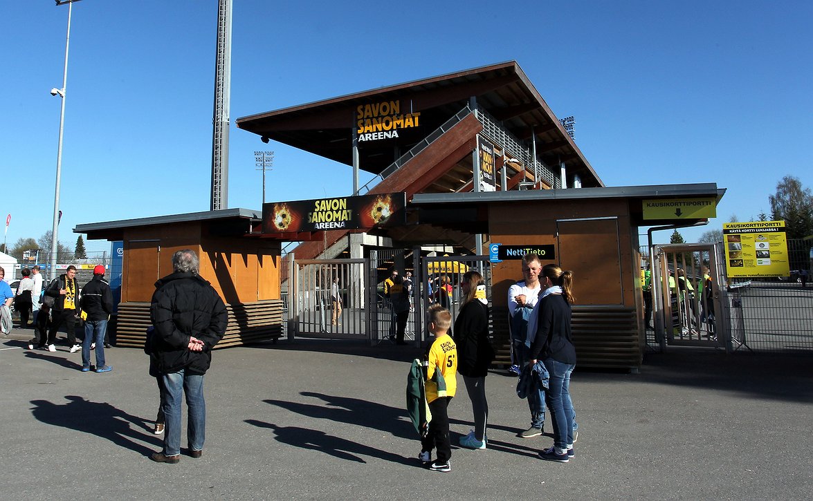 KuPS-fanialueen suunnitelma valmistunut