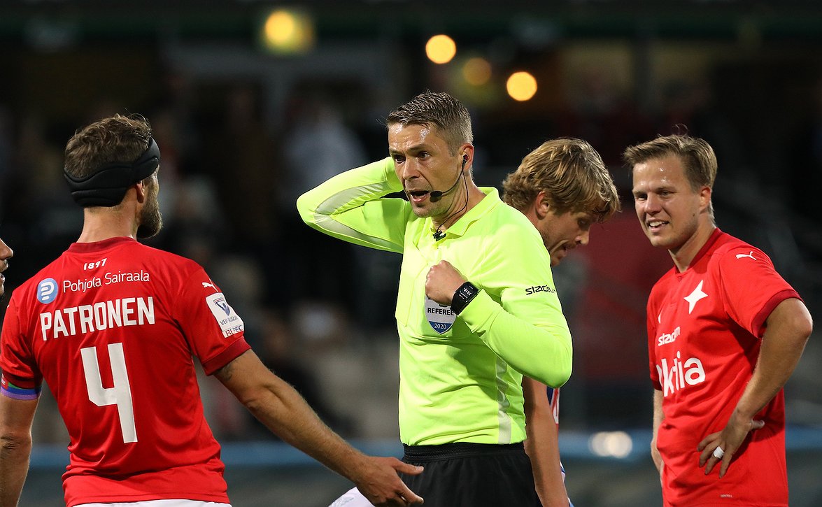 Mattias Gestraniuksen johtama suomalaisnelikko tuomaroi Conference Leagueta