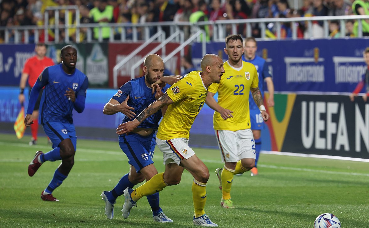 ​Huuhkajat taipui tappioon Romanian vieraana